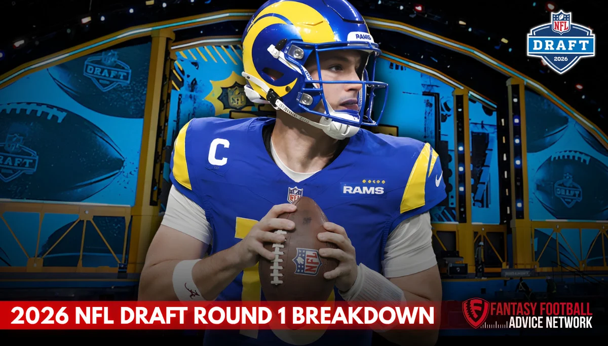 2026 NFL Draft Round 1 Breakdown: Fantasy Football Implications You Need to Know