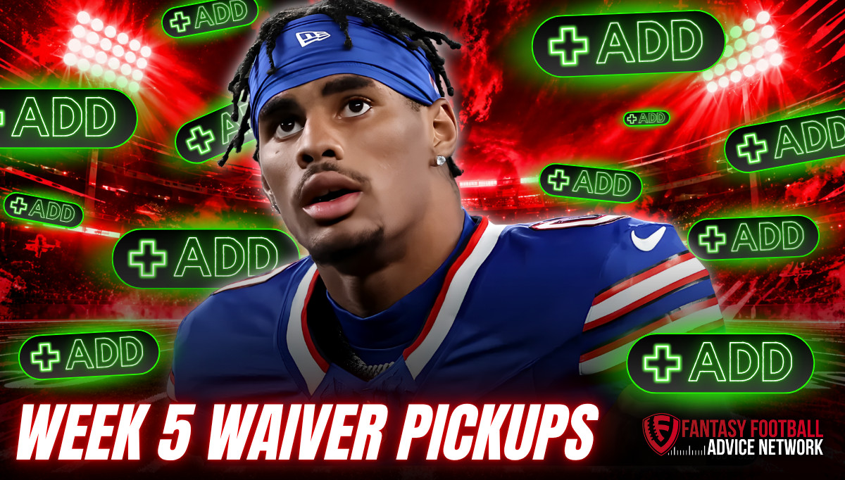 Week 5 Waiver Wire Adds I Am Pounding