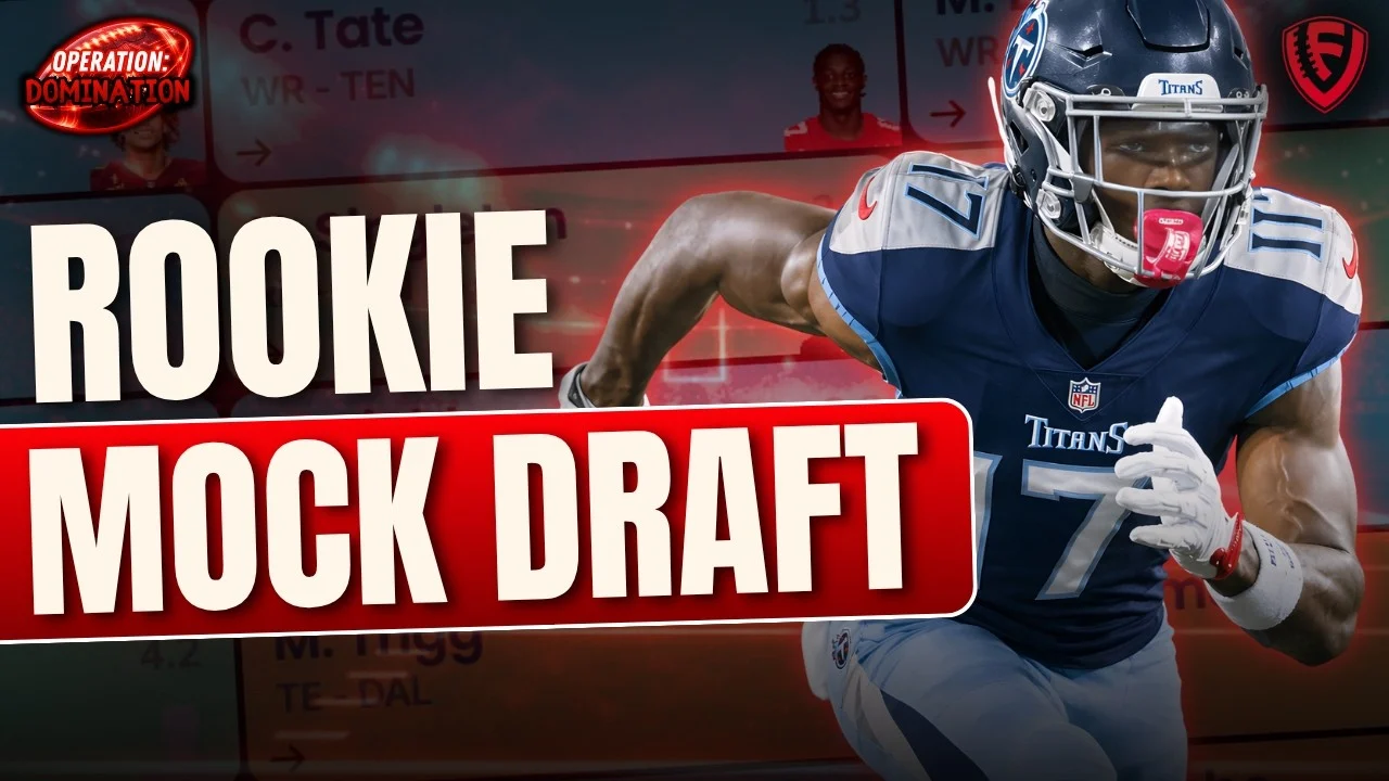 Dynasty Rookie Draft Strategy After the NFL Draft: Navigating Chaos in 2026