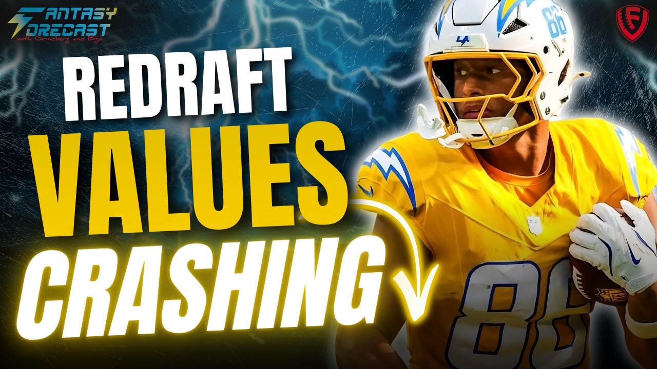 Redraft Fallers 2026: Courtland Sutton, Bucky Irving &amp; Big TE Drops
